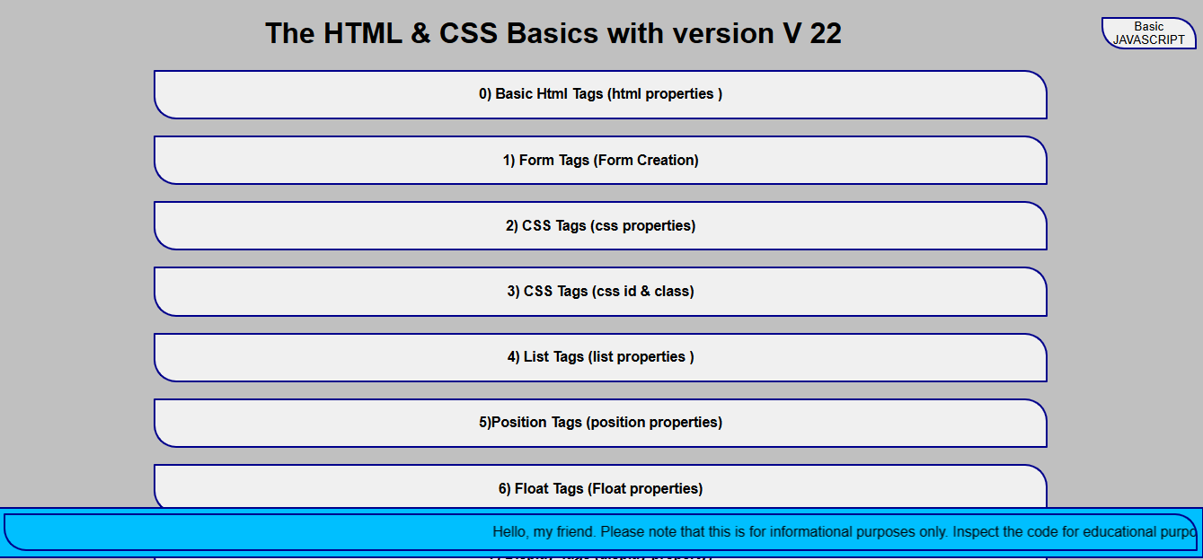 HTML CSS JS Project